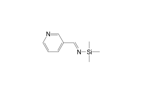 (E)-3-pyridylmethylene(trimethylsilyl)amine