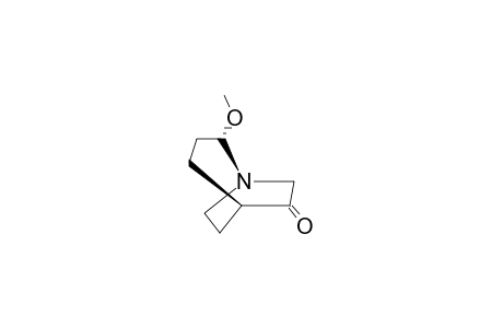 (1S,2R,5R)-2-METHOXY-1-AZABICYCLO-[3.2.2]-NONAN-6-ONE