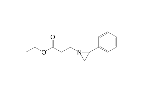 Ethyl 3-(2-phenyl-1-aziridinyl)propanoate