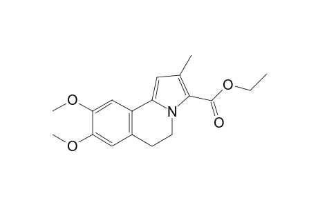 8,9-Dimethoxy-2-methyl-5,6-dihydropyrrolo[2,1-a]isoquinoline-3-carboxylic acid ethyl ester