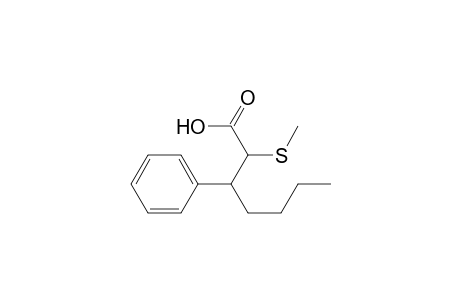 Benzenepropanoic acid, .beta.-butyl-.alpha.-(methylthio)-
