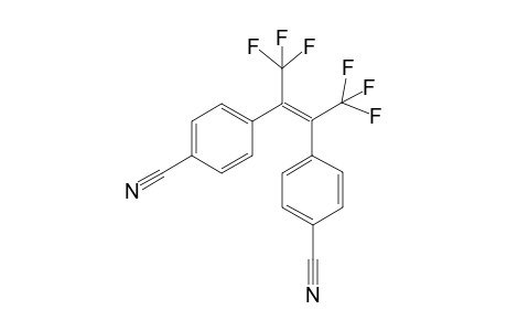 (Z)-4,4'-(perfluorobut-2-ene-2,3-diyl)dibenzonitrile