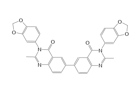 3,3'-bis(benzo[d][1,3]dioxol-5-yl)-2,2'-dimethyl-[6,6'-biquinazoline]-4,4'(3H,3'H)-dione