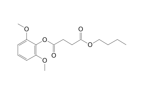 Succinic acid, 2,6-dimethoxyphenyl butyl ester