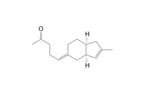 2-Pentanone, 5-(1,3a,4,6,7,7a-hexahydro-2-methyl-5H-inden-5-ylidene)-, cis-