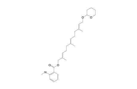 (E,E)-8-O-(2-N-METHYL-AMINOBENZOYL)-1-(TETRAHYDROPYRAN)-3,7,11-TRIMETHYL-2,6,10-DODECATRIENE