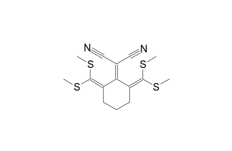 2-[2,6-bis[bis(methylthio)methylene]cyclohexylidene]malononitrile