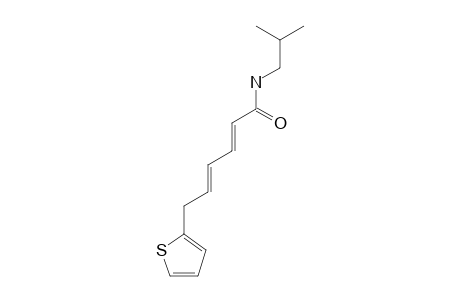 N-ISOBUTYL-6-(2-THIENYL)-2E,4E-HEXADIENAMIDE