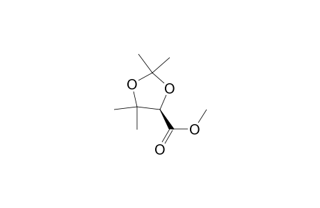 1,3-Dioxolane-4-carboxylic acid, 2,2,5,5-tetramethyl-, methyl ester, (R)-