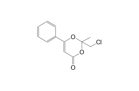 4H-1,3-dioxin-4-one, 2-(chloromethyl)-2-methyl-6-phenyl-