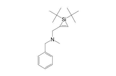 N-BENZYL-N-(1,1-DI-TERT.-BUTYL-2-SILACYCLOPROPENYL)-METHYLAMINE