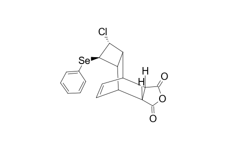 3-EXO-PHENYLSELENO-4-ENDO-CHLORO-ENDO-TRICYCLO-[4.2.2.0(2,5)]-DECA-9-ENE-7,8-DICARBOXYLATE-ANHYDRIDE