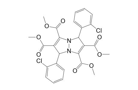 1,5-BIS-(2'-CHLOROPHENYL)-2,3,6,7-TETRAKIS-(CARBOMETHOXY)-1,5-DIHYDRO-PYRAZOLO-[1,2-A]-PYRAZOLE