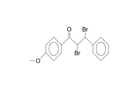 erythro-2,3-Dibromo-4'-methoxy-3-phenyl-propiophenone