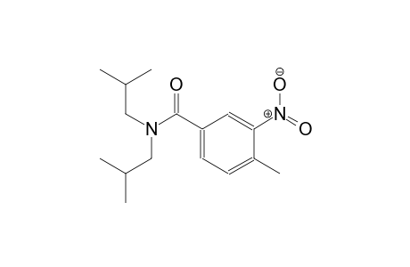 N,N-diisobutyl-4-methyl-3-nitrobenzamide