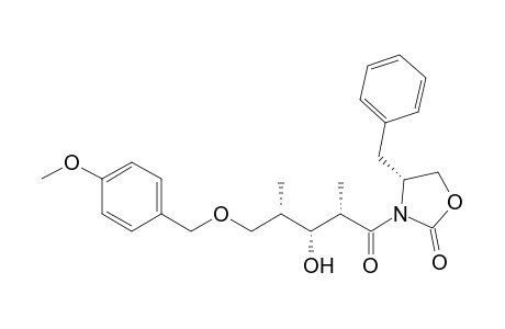 (R)-4-Benzyl-3-{(2S,3R,4S)-3-hydroxy-5-[(4-methoxybenzyl)oxy]-2,4-dimethylpentanoyl}oxazolidin-2-one