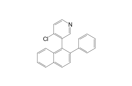 4-Chloro-3-(2-phenylnaphthalen-1-yl)pyridine