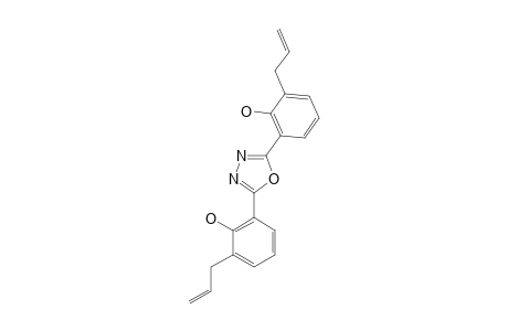 2,5-Bis[3-Allyl-2-hydroxyphenyl]-1,3,4-oxadiazole