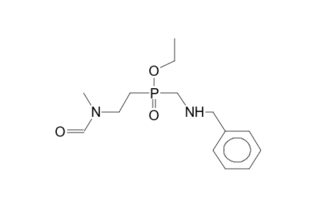 ETHYL 2-(N-METHYL-N-FORMYLAMINO)ETHYL(N-BENZYLAMINOMETHYL)PHOSPHINATE