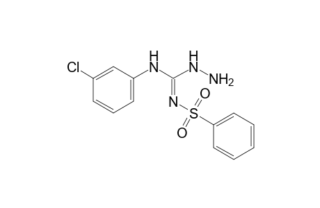 1-amino-3-(m-chlorophenyl)-2-(phenylsulfonyl)guanidine
