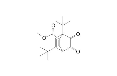 Methyl 1,5-di-tert-butylbicyclo[2.2.2]octa-5,7-dien-2,3-dione-7-carboxylate