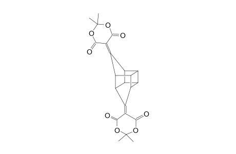 5,5'-(PENTACYCLO-[5.3.0.0(2,6).0(4,10).0(5,8)]-DECANE-3'',9''-DIYLIDENE)-BIS-(2,2-DIMETHYL-1,3-DIOXAN-4,6-DIONE)