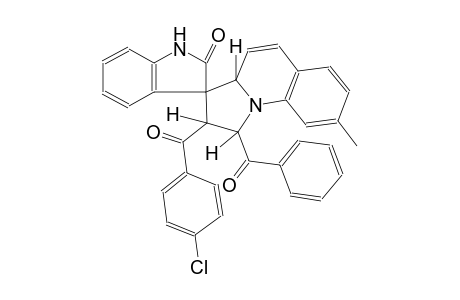 (1'S,2'S,3R,3a'R)-1'-benzoyl-2'-(4-chlorobenzoyl)-8'-methyl-2',3a'-dihydro-1'H-spiro[indoline-3,3'-pyrrolo[1,2-a]quinolin]-2-one