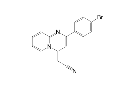 [2-(4-Bromophenyl)pyrido[1,2-a]pyrimidin-4-ylidene]acetonitrile