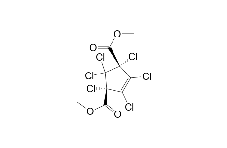 4-Cyclopentene-1,3-dicarboxylic acid, 1,2,2,3,4,5-hexachloro-, dimethyl ester, cis-