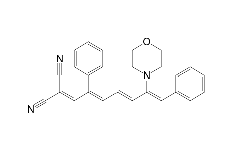 1,1-Dicyano-7-morpholino-3,8-diphenylocta-1,3,5,7-tetraene