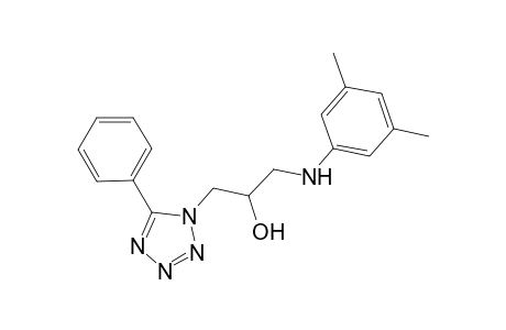 1-(3,5-dimethylanilino)-3-(5-phenyl-1-tetrazolyl)-2-propanol