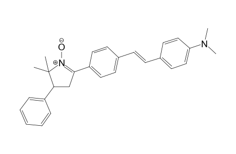 2-(4'-(p-Dimethylaminostyryl)phenyl]-5,5-dimethyl-4-phenyl-1-pyrroline 1-Oxide