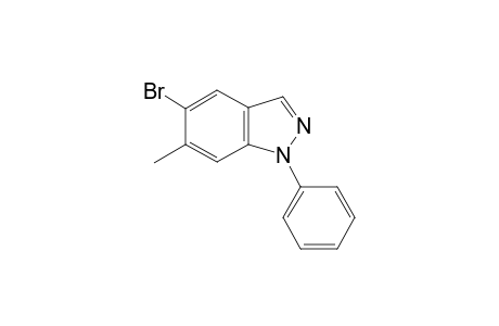 5-Bromo-6-methyl-1-phenyl-1H-indazole