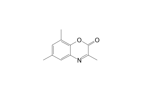 2H-1,4-benzoxazin-2-one, 3,6,8-trimethyl-
