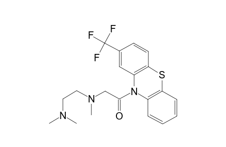 2-[(2-dimethylamino-ethyl)-methyl-amino]-1-(2-trifluoromethyl-phenothiazin-10-yl)-ethanone