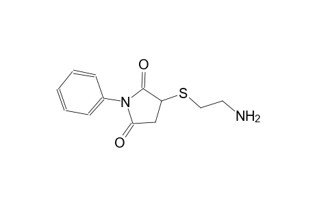 3-[(2-aminoethyl)sulfanyl]-1-phenyl-2,5-pyrrolidinedione