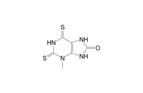 2,6-dithio-3-methyluric acid