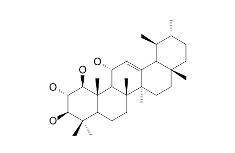 1.beta.,2.alpha.,3.beta.,11.alpha.-Tetrahydroxy-urs-12-ene