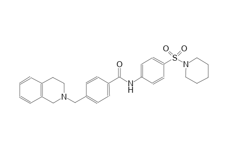 benzamide, 4-[(3,4-dihydro-2(1H)-isoquinolinyl)methyl]-N-[4-(1-piperidinylsulfonyl)phenyl]-