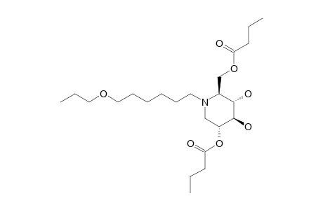 N-(7-OXADECYL)-2,6-DI-O-BUTYRYL-1,5-DIDEOXY-1,5-IMINO-D-GLUCITOL