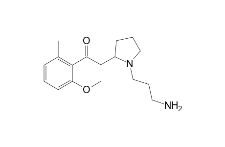2-{[N-[(3''-Aminopropyl)-2"-pyrrolidinyl]-1'-oxoethyl}-1-methyl-6-methoxybenzene