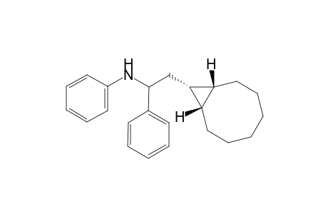 cis-N-(2-(Bicyclo[6.1.0]nonan-9-yl)-1-phenylethyl)aniline