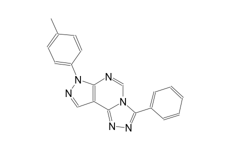 7-(4-methylphenyl)-3-phenyl-7H-pyrazolo[4,3-e][1,2,4]triazolo[4,3-c]pyrimidine