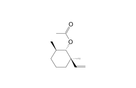 (1S*,2R*,6R*)-1-Acetoxy-2,6-dimethyl-2-ethenylcyclohexane