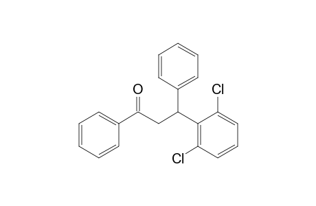 3-(2,6-dichlorophenyl)-1,3-diphenyl-1-propanone