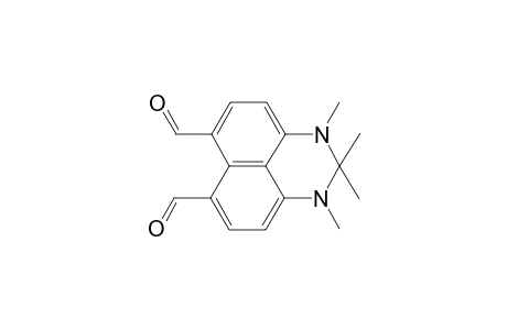1,2,2,3-Tetramethyl-2,3-dihydro-1H-perimidine-6,7-dicarbaldehyde