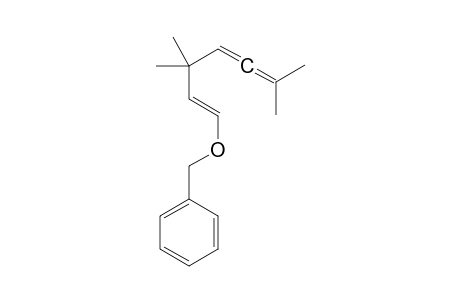 (E)-(((3,3,6-trimethylhepta-1,4,5-trien-1-yl)oxy)methyl)benzene