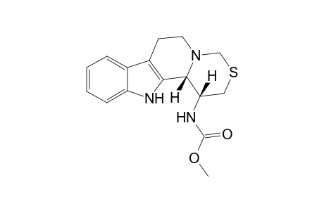 N-[(1R,12bR)-2,4,6,7,12,12b-hexahydro-1H-[1,3]thiazino[4,3-a]$b-carbolin-1-yl]carbamic acid methyl ester