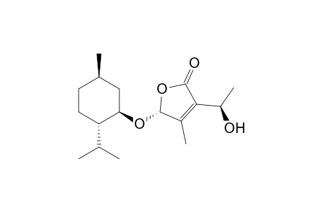 (5R)-3-[(1R)-1-Hydroxyethyl]-5-{[(1R,2S,5R)-2-isopropyl-5-methylcyclohexyl]oxy}-4-methylfuran-2(5H)-one