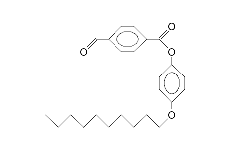 4-Formyl-benzoic acid, 4-decyloxy-phenyl ester
